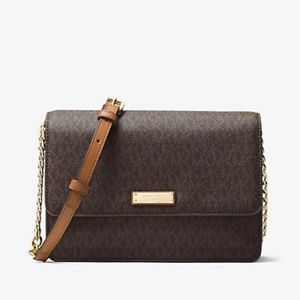 Michael Kors “Daniela Large Logo Crossbody Bag”